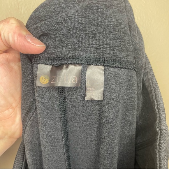 Zella women’s charcoal gray joggers, size Large. - Picture 8 of 9